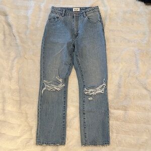 ROLLA'S original High rise straight denim jeans